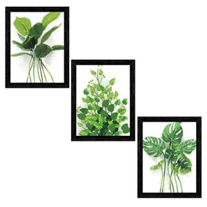 Set of 3 Framed Art Painting style wall frames without glass