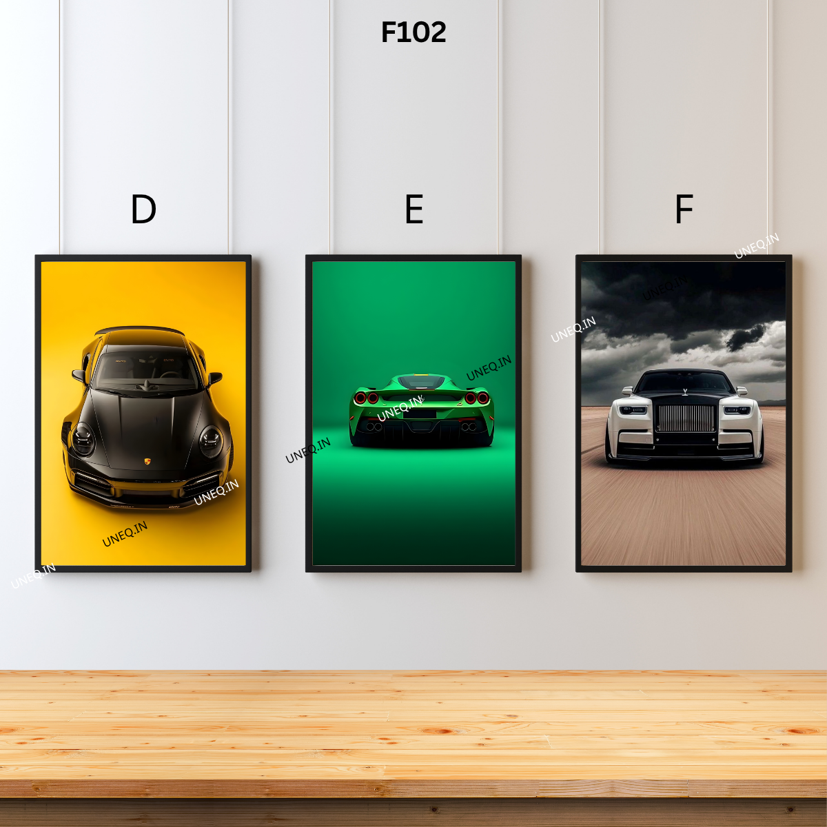 car series set of any 2 wall frames (a4 size, code f102) free shipping car series set of any 2 wall frames (a4 size, code f102) free shipping