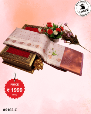 tana fancy semi soft silk saree – as102a (free shipping )