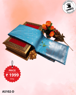 tana fancy semi soft silk saree – as102d (free shipping )