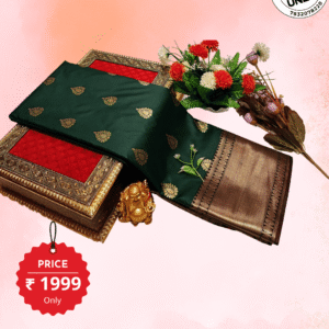 tana fancy semi soft silk saree – as102 b (free shipping )