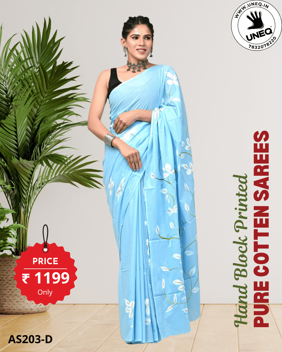 hand block printed 100% pure cotton mulmul saree with blouse as203d (free shipping) hand block printed 100% pure cotton mulmul saree with blouse as203d (free shipping)